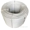 White Color Polyground Combination Rope 6X8